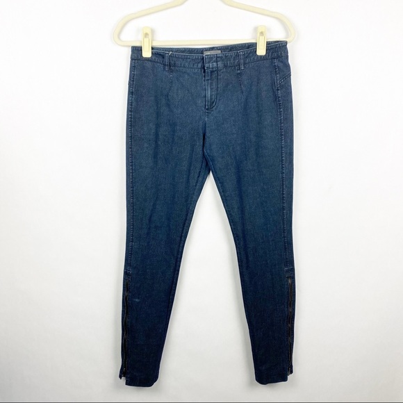Vince Skinny Leg Zippered Ankle Trouser Jeans - Picture 1 of 7